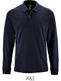 SOL'S Perfect LSL Men Pánské piqué polo s dlouhým rukávem 25.2087 french navy