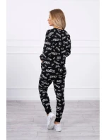 Sada s černými nápisy Sada s černými nápisy