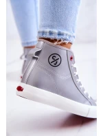 Dámské vysoké tenisky model 21578039 šedá - Cross Jeans