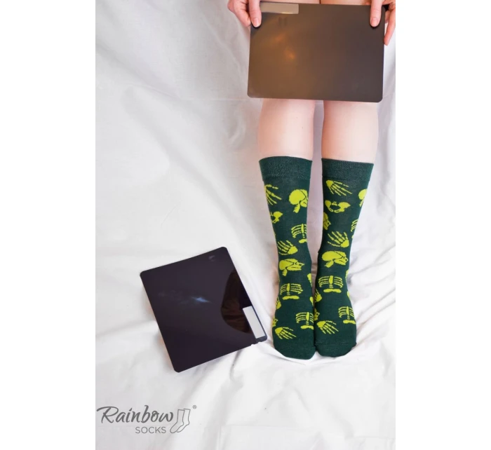 Duhové Rainbow Socks Ponožky Pro a 3 model 21606882 - ZOOKSY/RAINBOW SOCKS