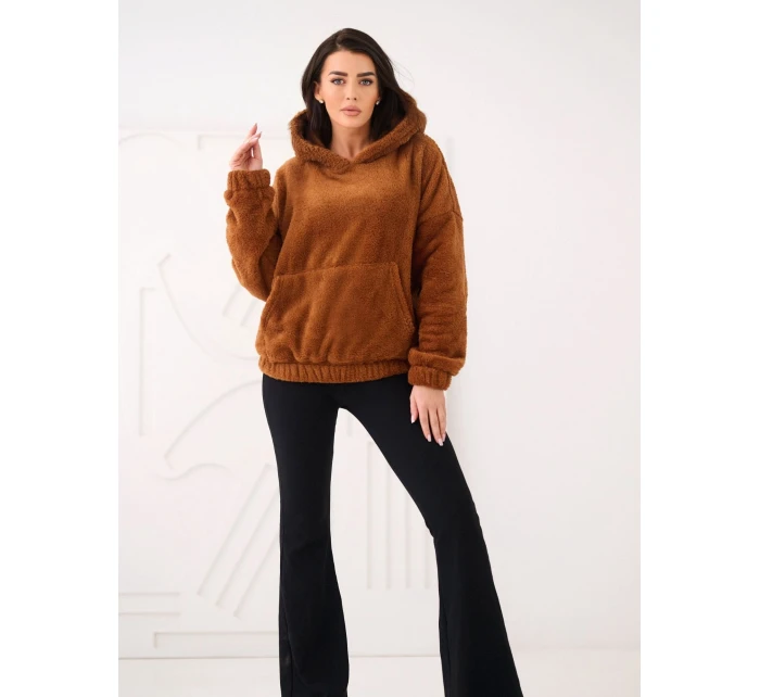 Bluza CS BL model 21920775 jasny brązowy - FPrice Bluza CS BL model 21920775 jasny brązowy - FPrice