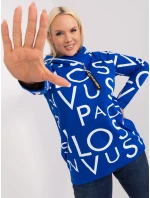 Bluza RV BL kobaltowy model 19465468 - FPrice Bluza RV BL kobaltowy model 19465468 - FPrice