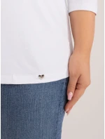 Bluzka RV BZ model 22003947 biały - FPrice Bluzka RV BZ model 22003947 biały - FPrice