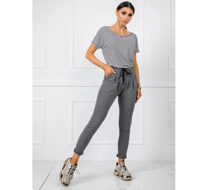 Tepláky TP DR 5477.88 tmavě šedá