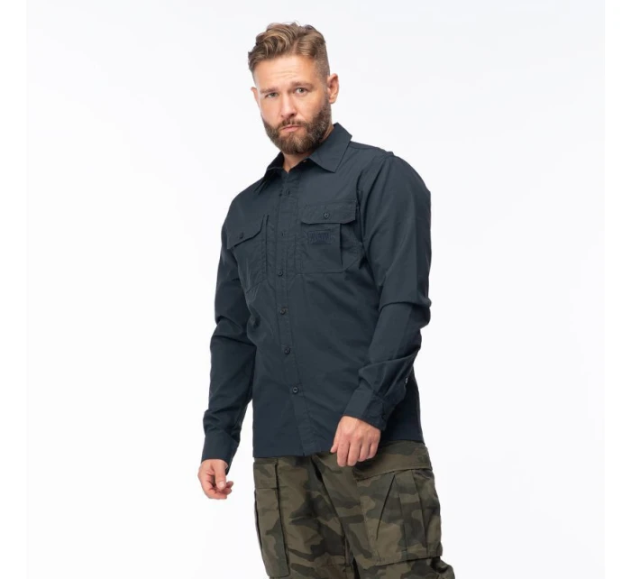 Pánská košile Defender M 92800499780 Černá - Magnum