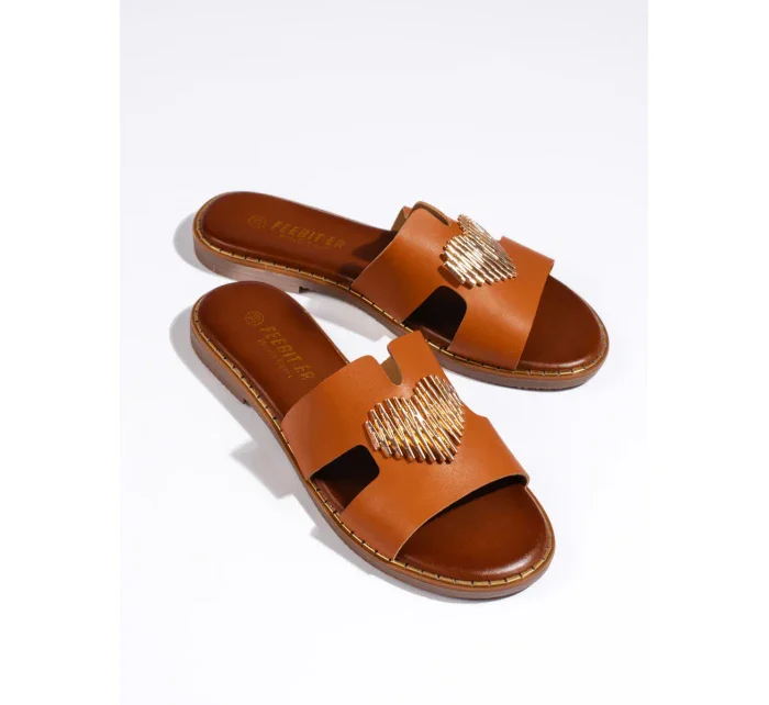 Praktické nazouváky dámské na plochém podpatku Praktické nazouváky dámské na plochém podpatku