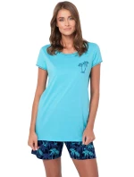 Dámské pyžamo model 18963426 turquise - Italian Fashion