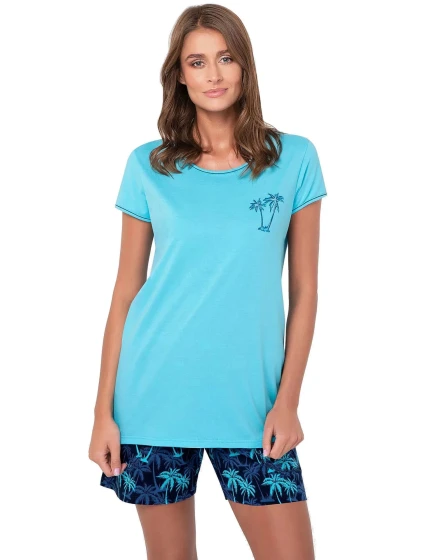 Dámské pyžamo model 18963426 turquise - Italian Fashion