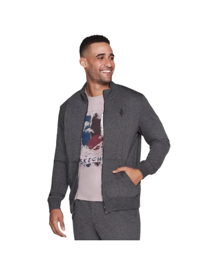 Skechers The Hoodless Hoodie M3JA195-CHAR Grey L Skechers The Hoodless Hoodie M3JA195-CHAR Grey L