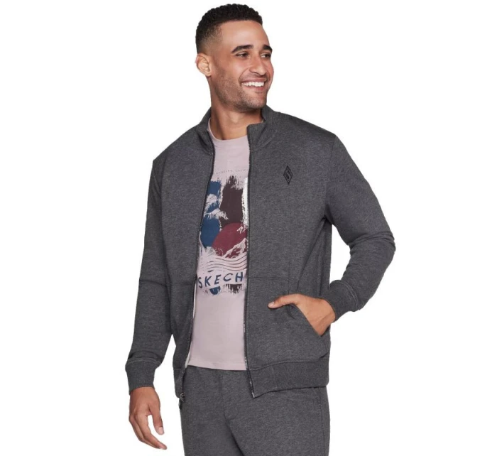 Skechers The Hoodless Hoodie M3JA195-CHAR Grey L Skechers The Hoodless Hoodie M3JA195-CHAR Grey L