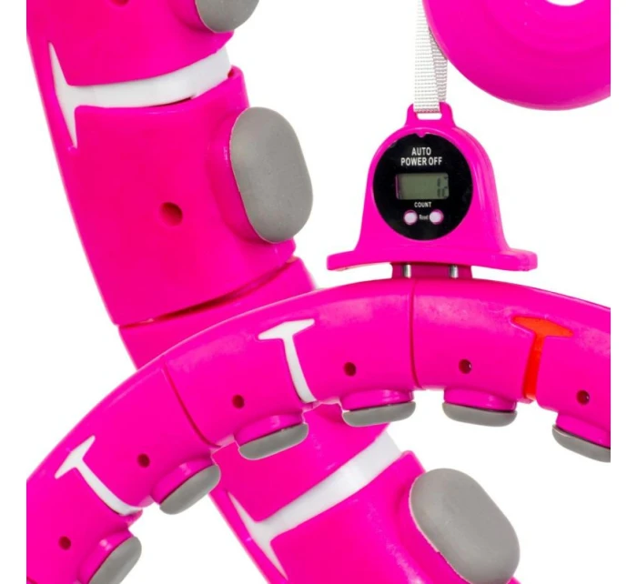 HULA HOP S MASÉREM, ZÁVAŽÍM A PULTEM FUCHSIOVÁ ENERO FIT