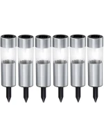 SOLÁRNÍ LAMPA 4,5X15CM INOX 6KS GRUNDIG SOLÁRNÍ LAMPA 4,5X15CM INOX 6KS GRUNDIG