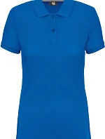 WK WK 275 Dámské pracovní piqué polo z těžké bavlny 20.W275 light royal blue