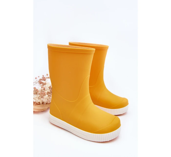 Dětské holínky Wave  Žluté model 21642599 - Boto