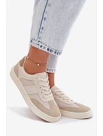 Dámské Nízké Tenisky Big Star model 22069439 Béžové - Big Star Shoes