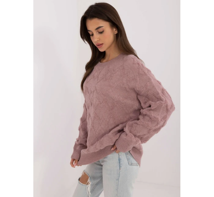 Jumper AT SW 2361.61 světle fialový Jumper AT SW 2361.61 světle fialový