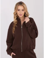 Bluza SM BL model 21782313 ciemny brązowy - FPrice