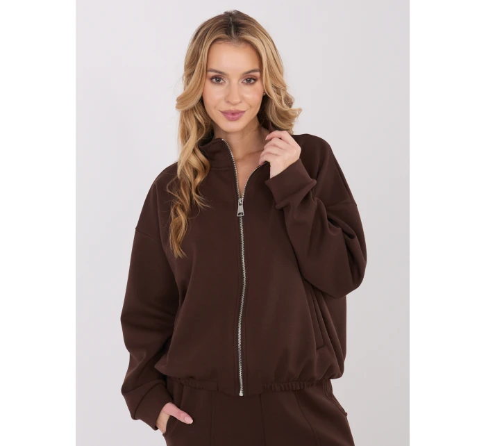 Bluza SM BL model 21782313 ciemny brązowy - FPrice