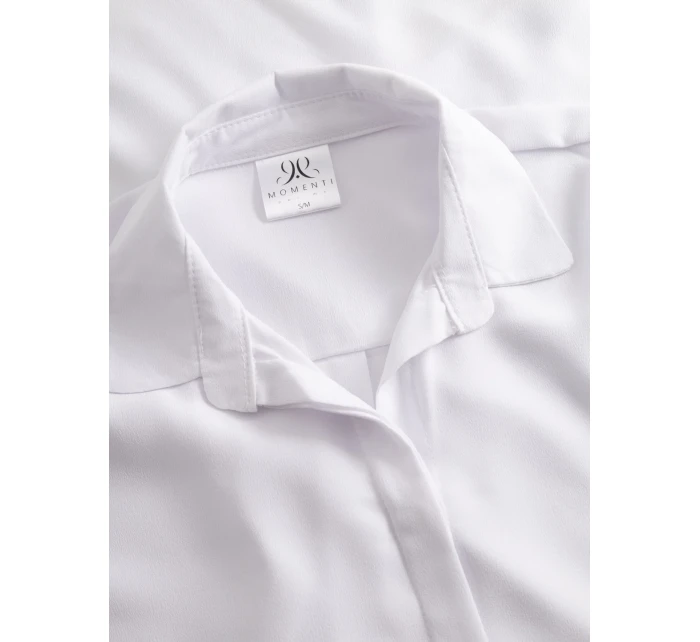 Dámská noční košile Bella White-Gold - Momenti Per Me