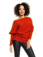 Dámský svetr s netopýřími rukávy 70003 - PeeKaBoo