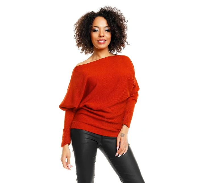 Dámský svetr s netopýřími rukávy 70003 - PeeKaBoo