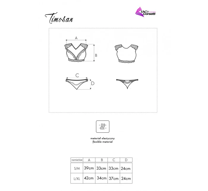 Pikantní set model 17693270 LivCo Corsetti - Livia Corsetti