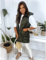 Dámská vesta WENDY zelená FashionStreet TY2827