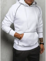 Pánská bílá mikina Dstreet model 21967203 - FashionStreet Pánská bílá mikina Dstreet model 21967203 - FashionStreet
