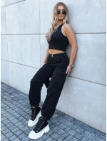 Dámské padákové kalhoty ADVENTURE černé UY1640 Dámské padákové kalhoty ADVENTURE černé UY1640