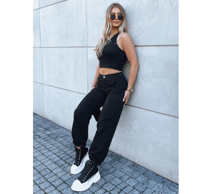 Dámské padákové kalhoty ADVENTURE černé UY1640 Dámské padákové kalhoty ADVENTURE černé UY1640