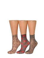 Dámské vzorované ponožky model 7465057 20 den - Magnetis