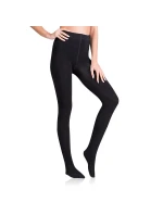 model 20469000 punčochové kalhoty FLEECE COTTON 100 DEN  černá - Bellinda