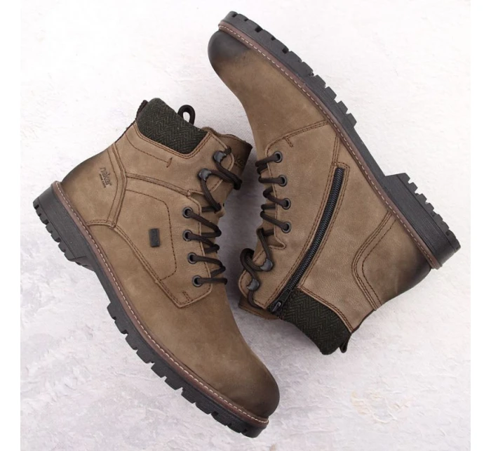 Rieker M F3612-24 RKR746 zateplené boty