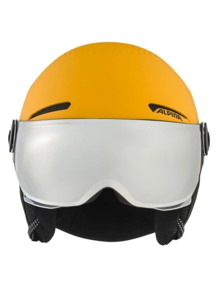 Zimní přilba ALPINA ZUPO VISOR Q-Lite burned-yell. mat 51-55