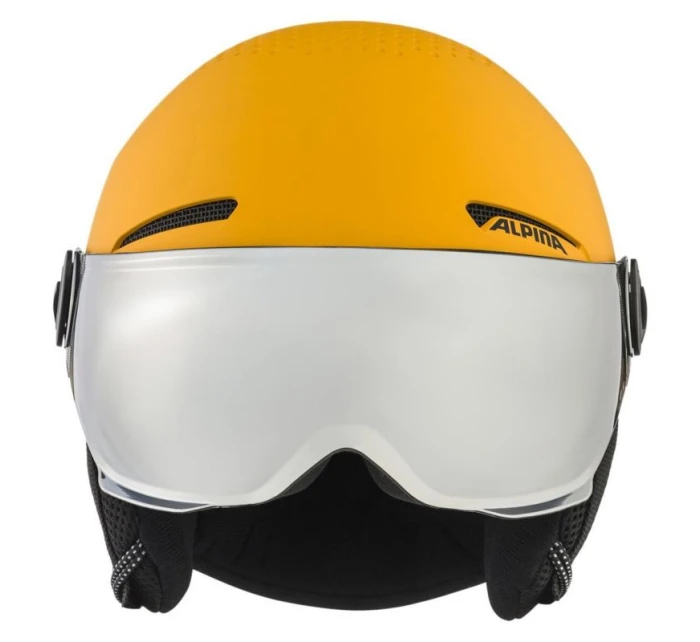 Zimní přilba ALPINA ZUPO VISOR Q-Lite burned-yell. mat 51-55