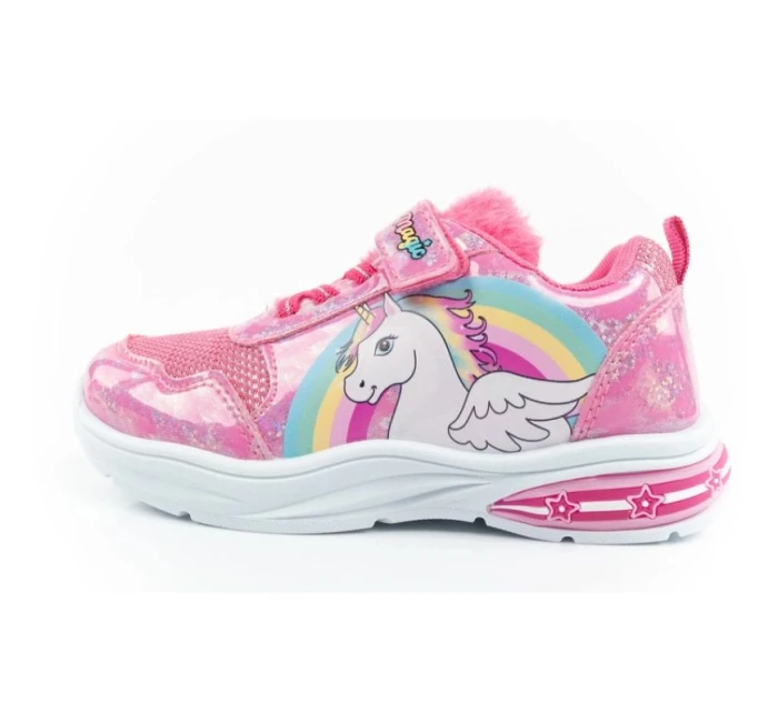 Leomil magic unicorn sportovní boty dětské tenisky LED