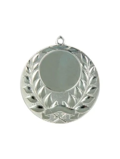 Medal srebrny ogólny z miejscem na emblemat 25 mm - medal stalowy