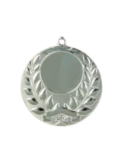 Medal srebrny ogólny z miejscem na emblemat 25 mm - medal stalowy