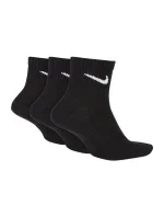 Pánské lehké ponožky Everyday Ankle 3Pak M SX7677-010 - Nike