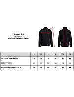 Half Zip M Pánská fleecová mikina s 1/4 zipem black model 22470882 - Tenson