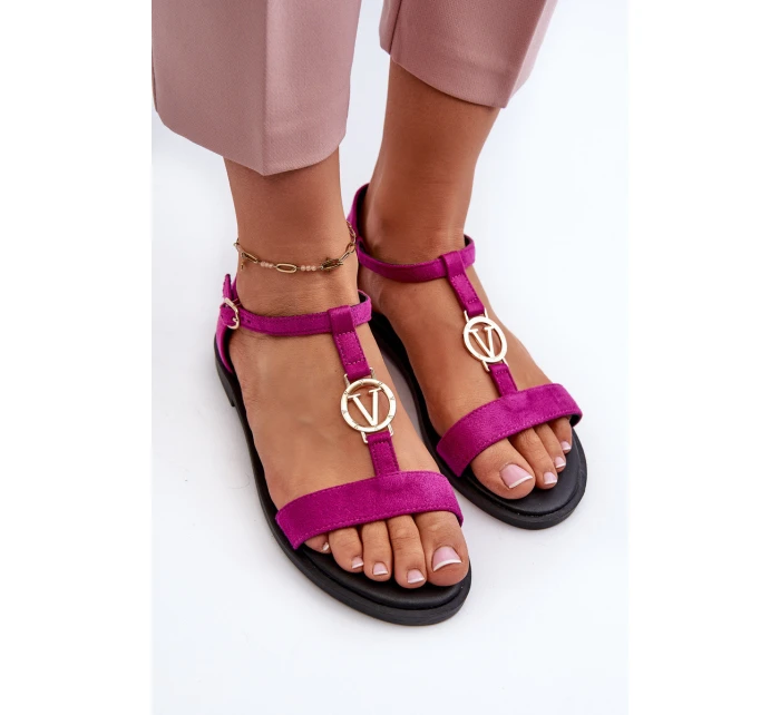 Dámské ploché sandály s model 21660565 - VINCEZA Dámské ploché sandály s model 21660565 - VINCEZA