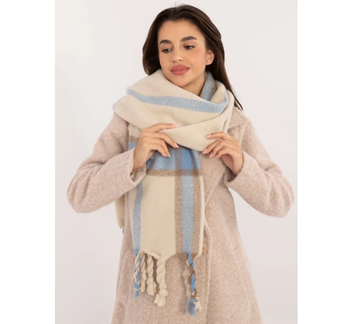 Šála AT SZ model 20527654 světle béžová - FPrice