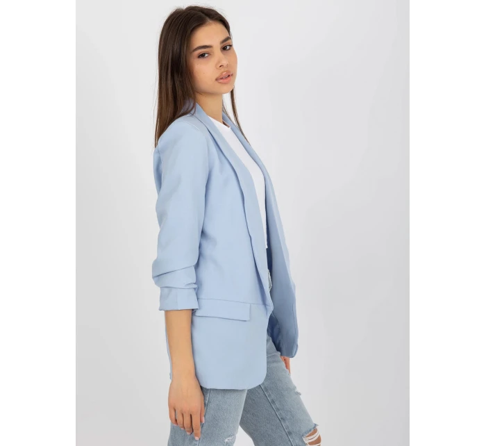 DHJ MA 7684 bunda.15P světle modrá