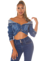 Sexy Musthave jeans jacket "blue denim"