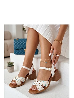 Sandály na podpatku model 228218 Solea