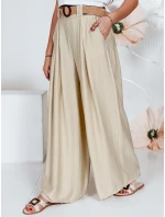 Dámské kalhoty beige model 21989291 - Dstreet Dámské kalhoty beige model 21989291 - Dstreet