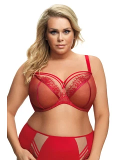 Dámská podprsenka model 21234439 Paradise red - Gorsenia