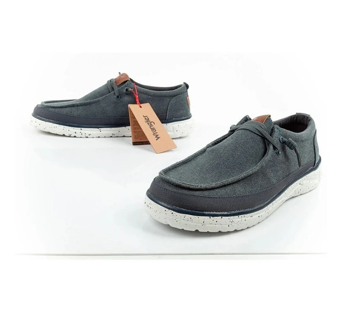 pánské polobotky mokasíny model 22062336 Stone blue fashion navy blue - Wrangler pánské polobotky mokasíny model 22062336 Stone blue fashion navy blue - Wrangler
