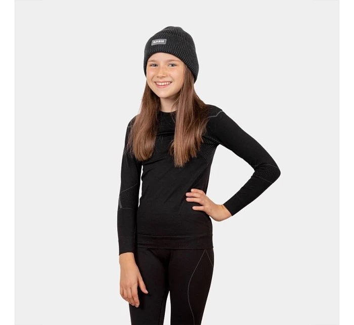 Dětská termo souprava Active GT43204 černo-šedá - Alpinus