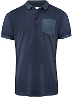 James Harvest Pinedale Polo Men Pánské piqué polo z těžké bavlny "Two-Tone" 62.5040 navy James Harvest Pinedale Polo Men Pánské piqué polo z těžké bavlny "Two-Tone" 62.5040 navy